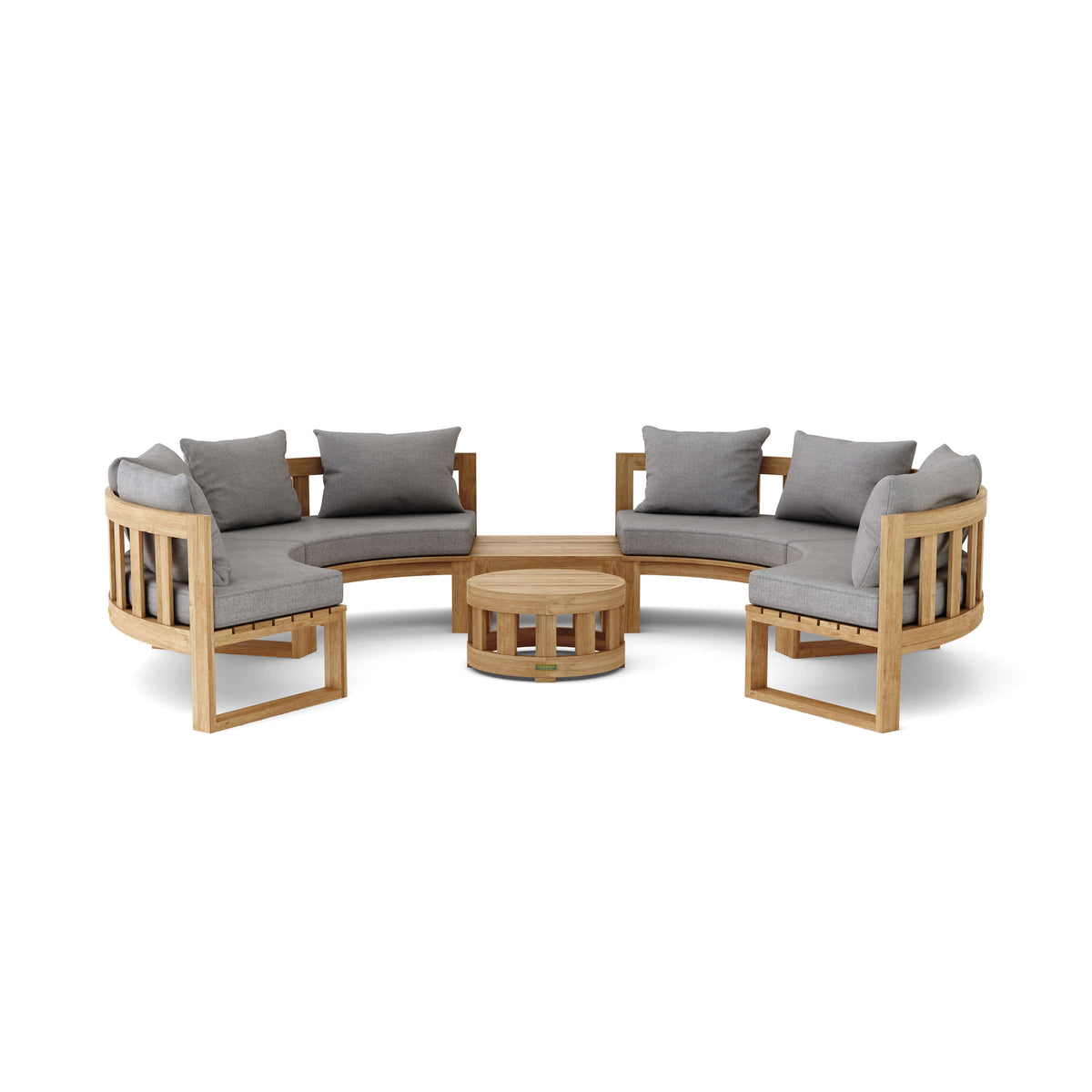 Anderson Teak Circular Modular Deep Seating Set