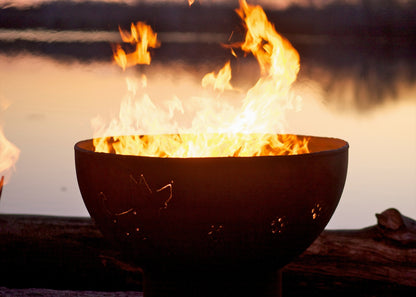 Fire Pit Art Funky Dog Fire Pit, 36"