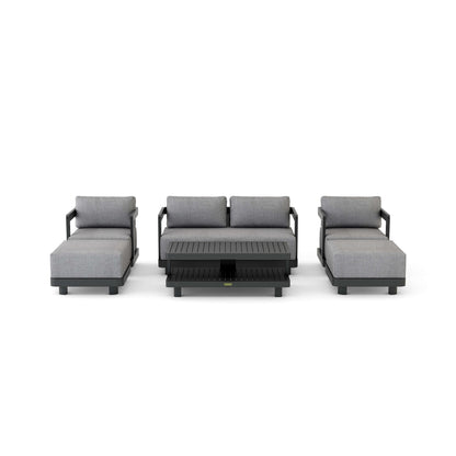 Anderson Teak Granada 6-Piece Granada Aluminum Deep Seating