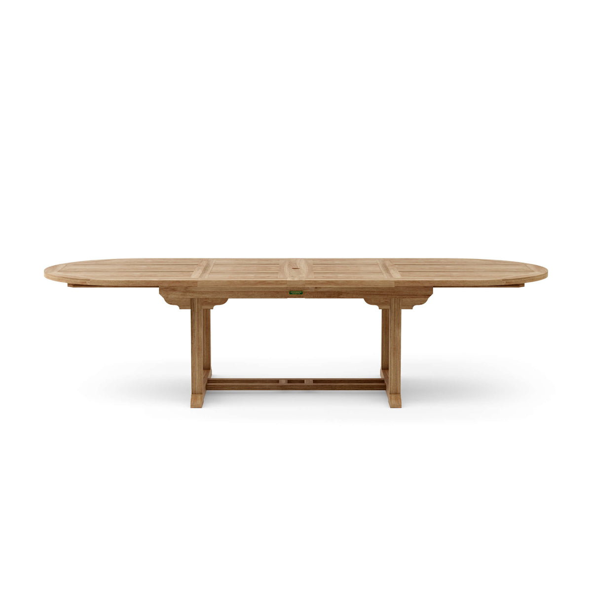 Anderson Teak Bahama 117" Oval Extension Table w/ Double Extensions