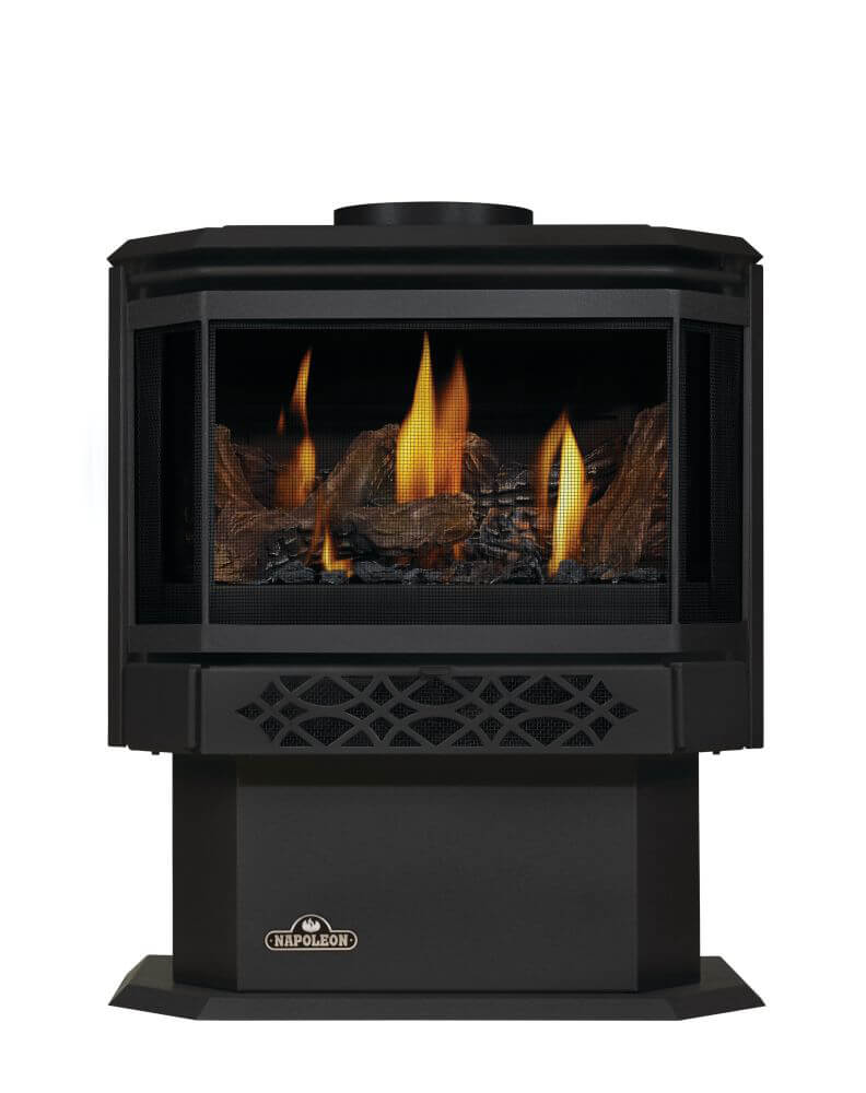 napoleon-gds28-1nsb-haliburton™-direct-vent-natural-gas-stove-millivolt-ignition