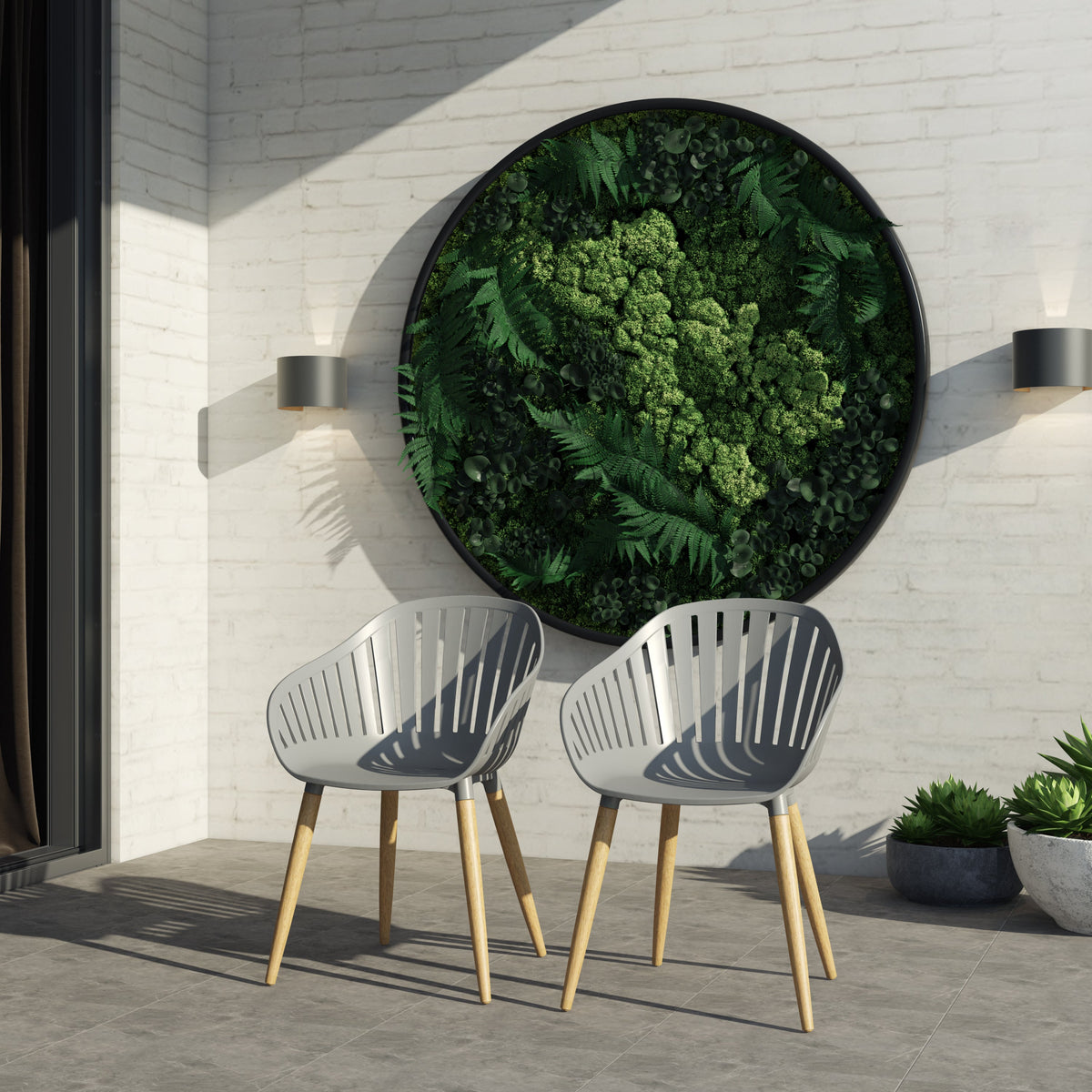 Amazonia Leyland 9 Piece Extendable Patio Dining Set, Gray Chairs
