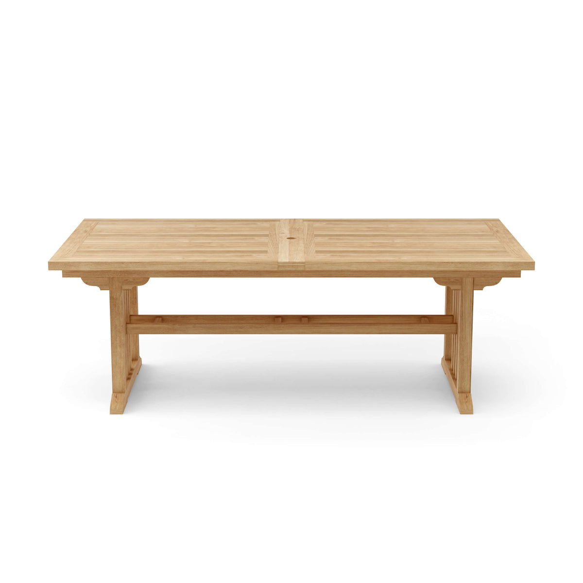 Anderson Teak Sahara 126" Rectangular Double Ext. Table