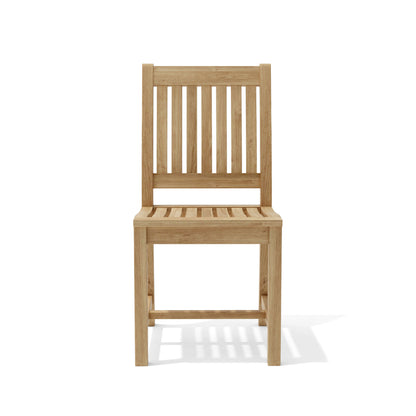 Anderson Teak Windsor Rialto Side Chair 5-Piece Dining Table Set