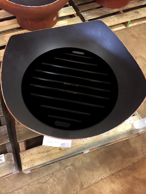 Fire Pit Art Carbon Steel Grate, 30"