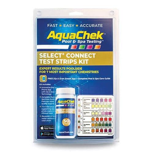 Aquachek Select Connect Kit 7-In-1 Test Strips, 50 Strips | 541604APP