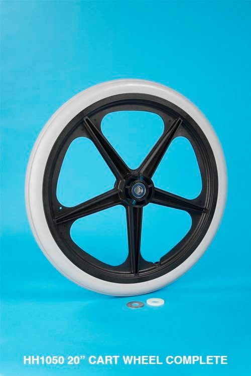 Hammer 20" Cart Wheel W/ Solid Gray Tire | HH1050