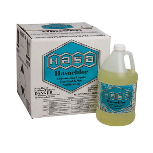Hasa 1 Gal Liquid Chlorine No Deposit (12.5%) , HAZARDOUS | 01841