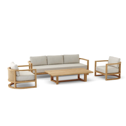 Anderson Teak Junus 4-Piece Deep Seating Set