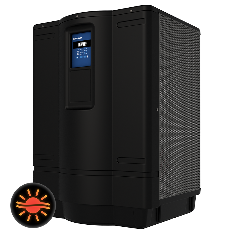 Hayward W3HP21105T HeatPro®, 110,000 BTU, Square Platform