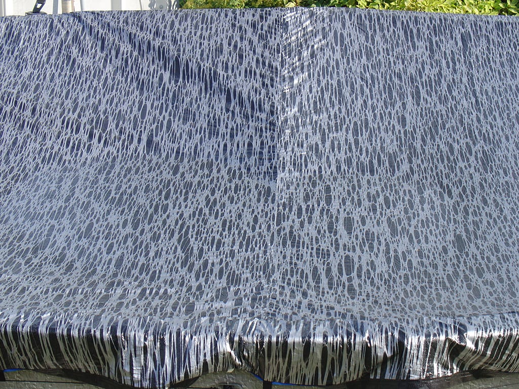 Hinsperger 15' X 30' Enviro Mesh Cover - Winter - Oval - 18' X 33' Cover Size | EM1530OV4