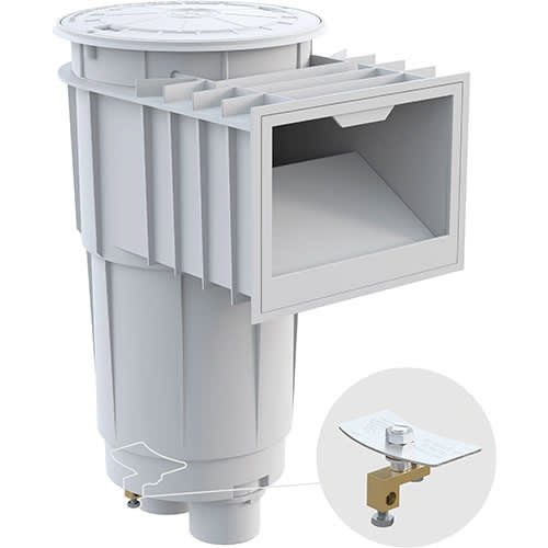 Hayward SkimMaster Skimmer  2In Slip SP10712S2 White Cover  | SP1072S2
