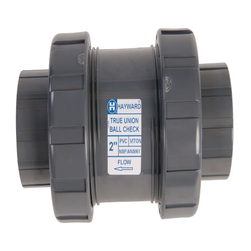 Hayward 1 In PVC True Check Soc & Thd W/Epdm O'Rings  | TC10100STE