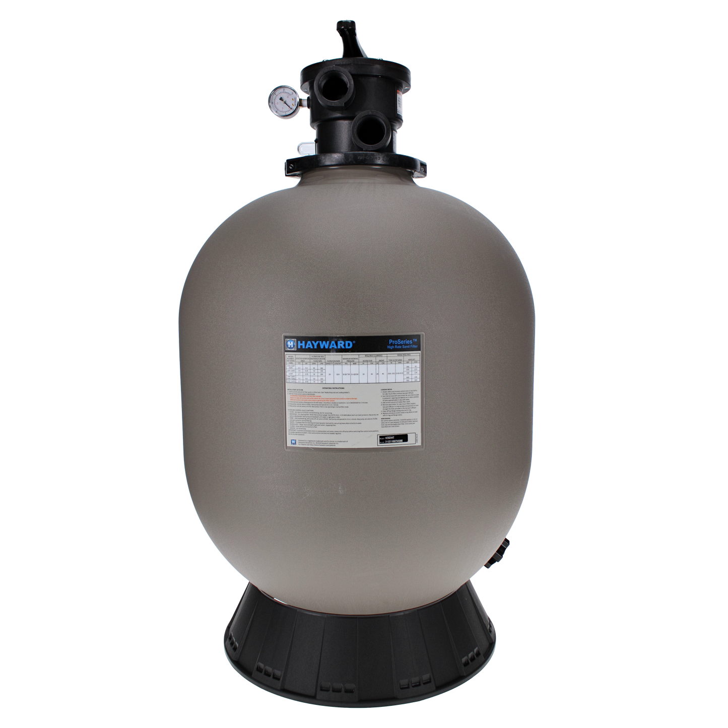 Hayward W3S244T ProSeries® 24" Top-Mount w/ Valve