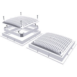 Hayward Frame&Cover-Dual Pak 9Sq Lv  | WG1031LV2PAK2