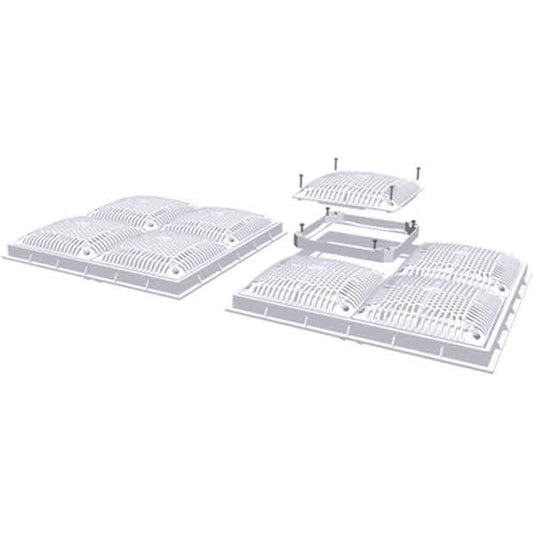 Hayward Frame&Cover Dual Pak 18Sq Hi | WG1033HF2PAK2
