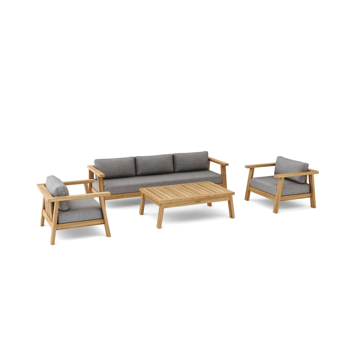 Anderson Teak Palermo 4-Piece Deep Seating Set