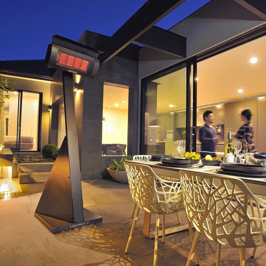 Heatstrip portable LPG gas patio heater with stand, X-DGR32PLP-STAND