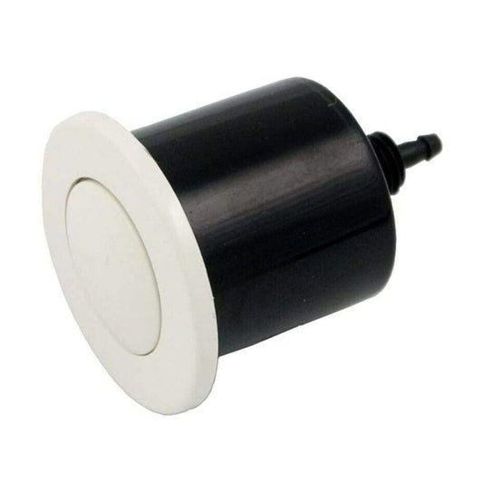 White Herga Air Button 6434-AAAO – Compact, microbore-compatible air switch.