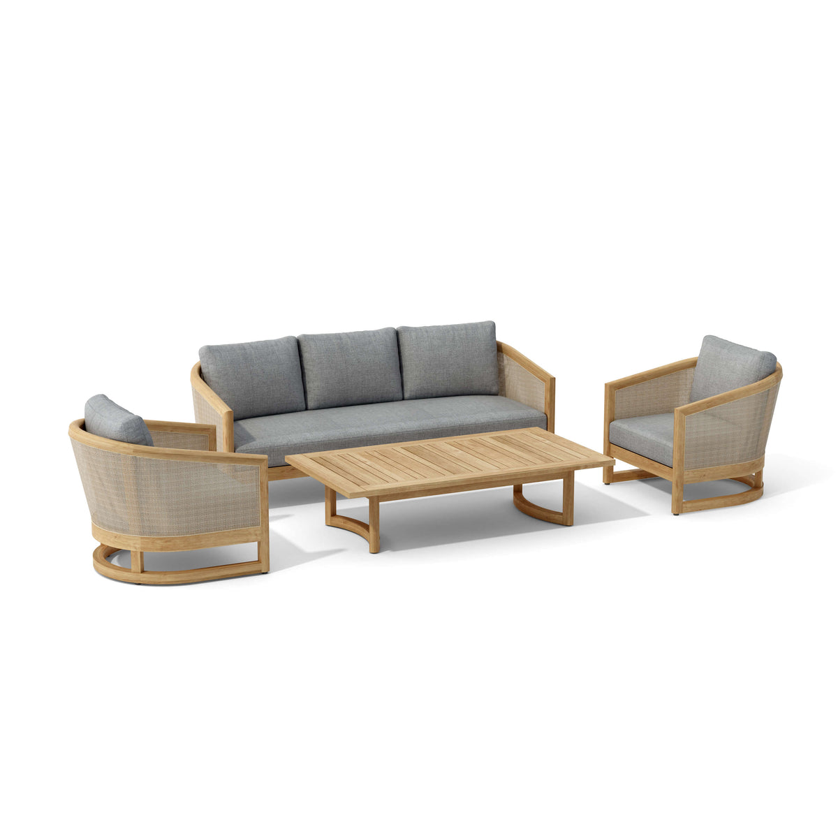 Anderson Teak Catania 4-Piece Deep Seating Set