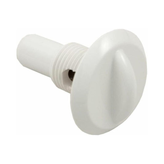 HydroAir/Balboa 0.5" White Air Control Stem Assembly for spa airflow regulation