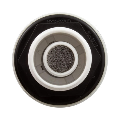 HydroAir Balboa Water Group 1/2in. Air Control Assembly White - 10-2200WHT for spa jet airflow adjustment.