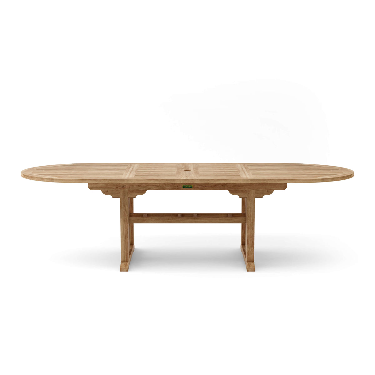 Anderson Teak Sahara Dining Side Chair 11-Piece Oval Dining Set