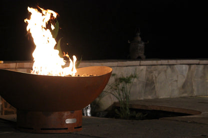 Fire Pit Art Scallop Fire Pit, 36"