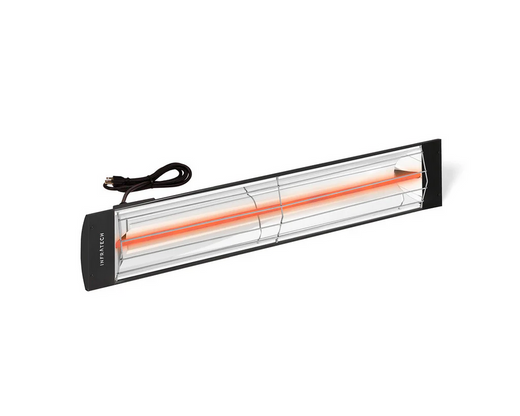 Infratech Single Element Garage Heater, 33", 1,500W, 120V, Black | C1512BL PLUG