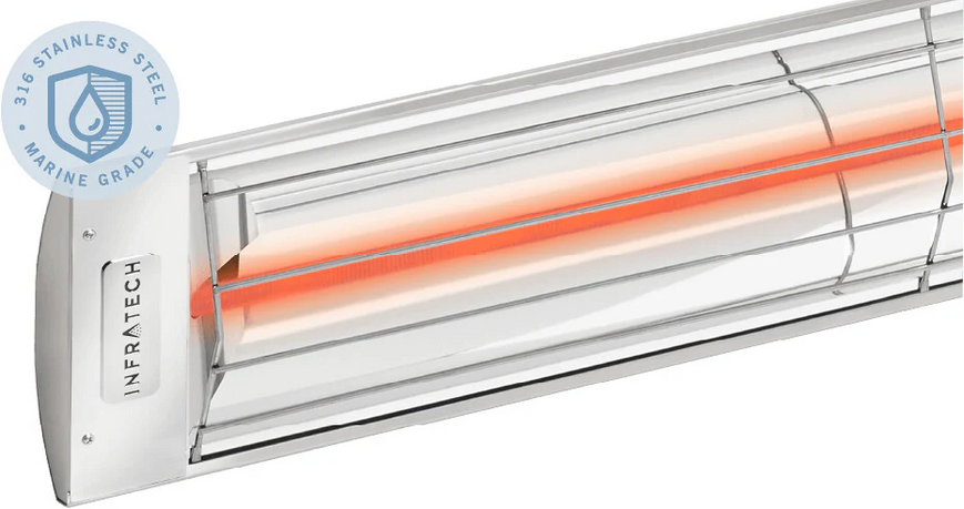Infratech C3024MG 61 1/4" 3000 Watt 240 Volt 12.5 Amps Marine Grade Infrared Heater