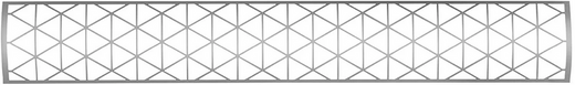 Infratech Contemporary Motif Upgrade Kit, 39", Stainless Steel | SS1D39