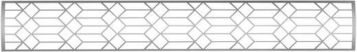 Infratech Craftsman Motif Upgrade Kit, 48", Stainless Steel | SS2D48