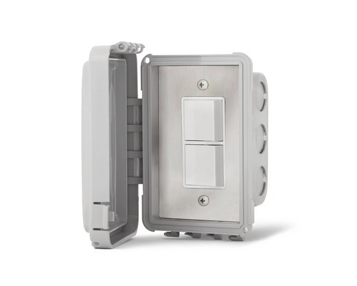 Infratech Single Duplex Switch Flush Mount & Gang Box | 14 4310