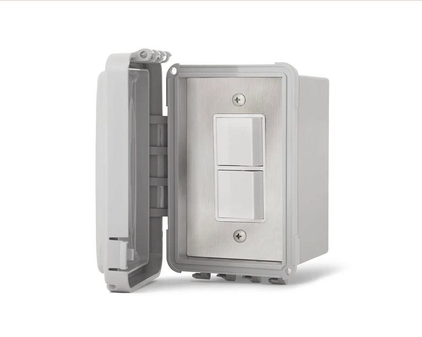 Infratech 14 4320 Single Duplex Switch Surface Mount & Gang Box 20 Amp Per Pole