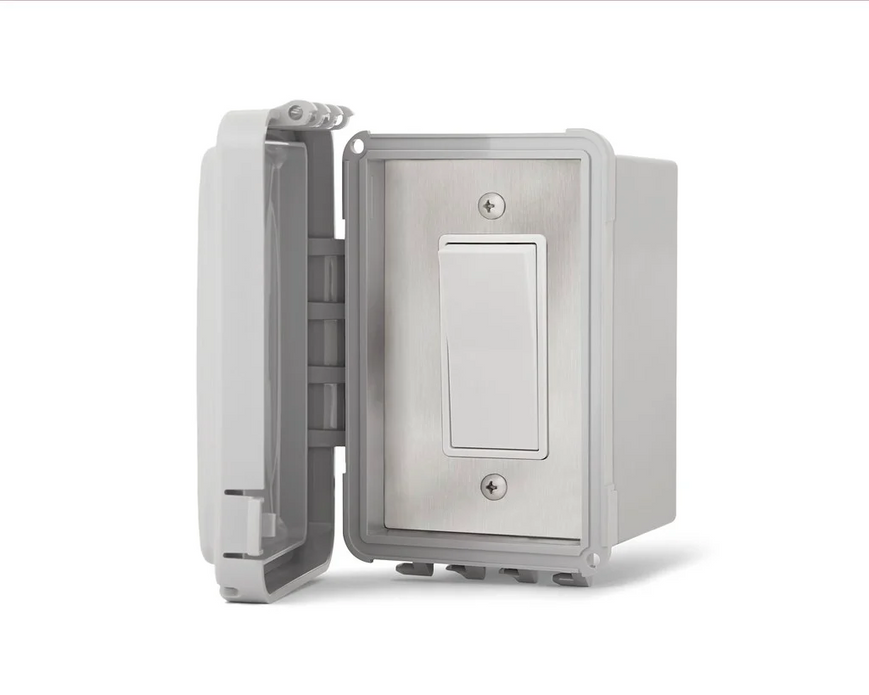 Infratech 14 4420 Single On/Off Switch Surface Mount & Gang Box 20 Amp Per Pole