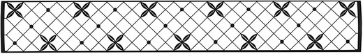 Infratech Traditional Motif Upgrade Kit, 48", Black | BL4S48