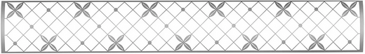 Infratech Traditional Motif Upgrade Kit, 61", Stainless Steel | SS4S61