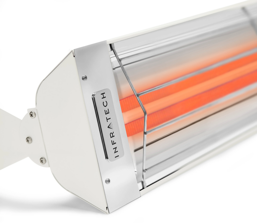Infratech WD5224WH 48" Dual Element 5,200 Watt 240V 21.67 Amps Infrared Heater - White