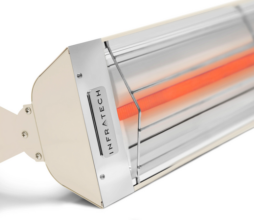 Infratech W Series Single Element Infrared Heater, 61-1/4", 4,000W, 240V, Almond