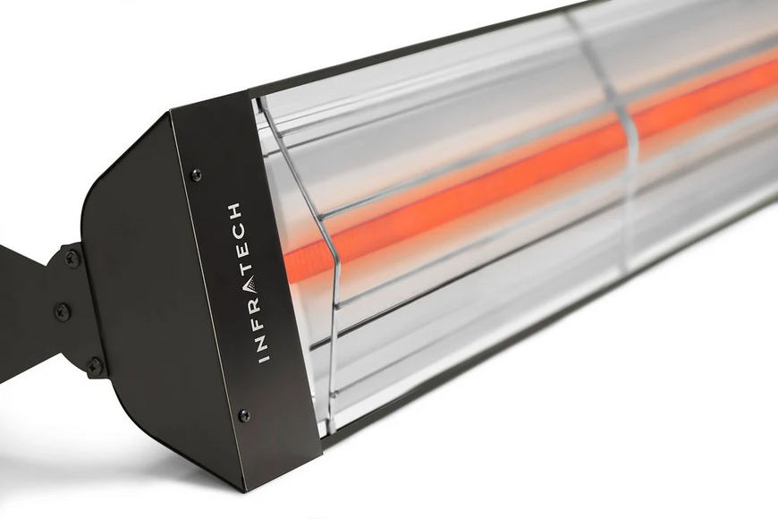 Infratech W2624BL 48" 2600 Watt 240 Volt 10.8 Amps Infrared Heater - Black