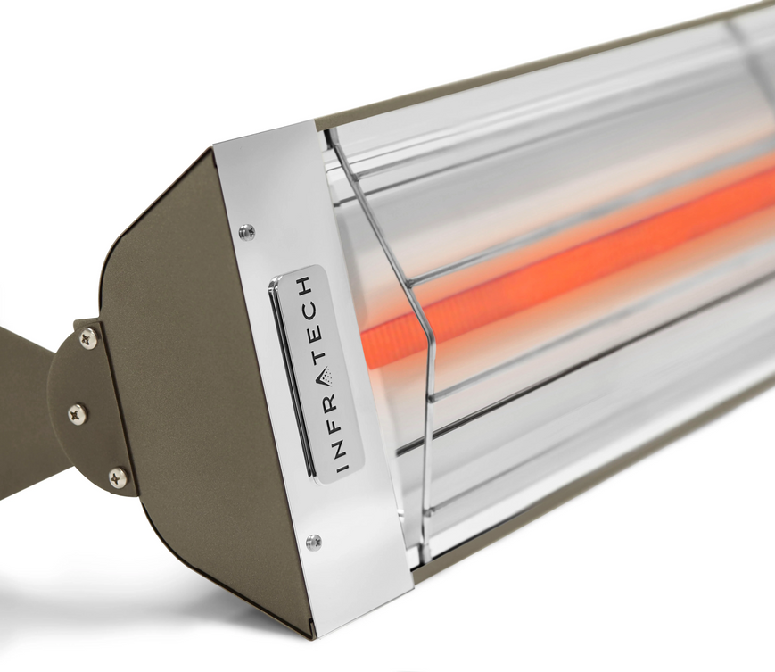 Infratech W3024BR 61 1/4" 3000 Watt 240 Volt 12.5 Amps Infrared Heater - Bronze