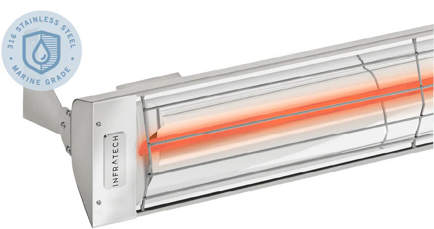 Infratech W4024MG 61 1/4" 4000 Watt 240 Volt 16.7 Amps Marine Grade Infrared Heater