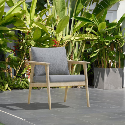 Amazonia Eve Teak Outdoor Conversation Set with Cushions