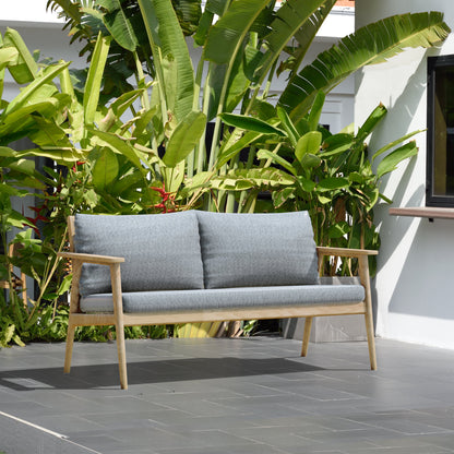 Amazonia Eve Teak Outdoor Conversation Set with Cushions