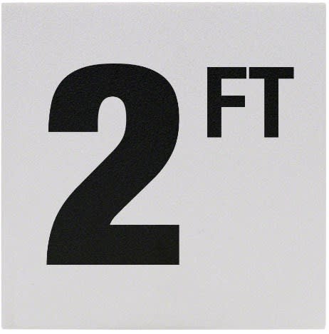 Inlays 2Ft Non-Skid 6X6 Marker Tile | C620020