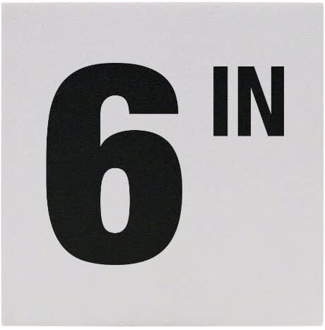 Inlays 6 In Non-Skid 6X6 Marker Tile | C620506