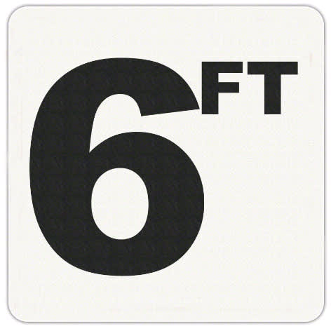 Inlays Vinyl Stick On 6Ft 6" X 6"Ft | V620060