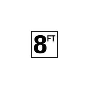 Inlays 8Ft Vinyl Depth Marker | V620080