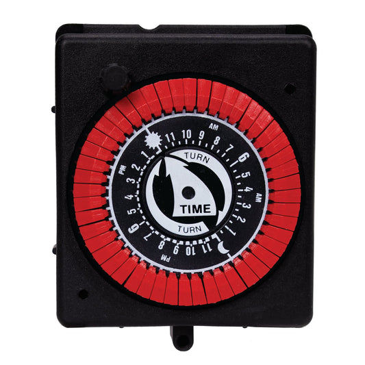 Intermatic 24 Hr. Panel Mount Timer, 120Vac For Pf & Rc Series Products Intermatic 24-Hr Clock Only For Pf1103T | PB913N66