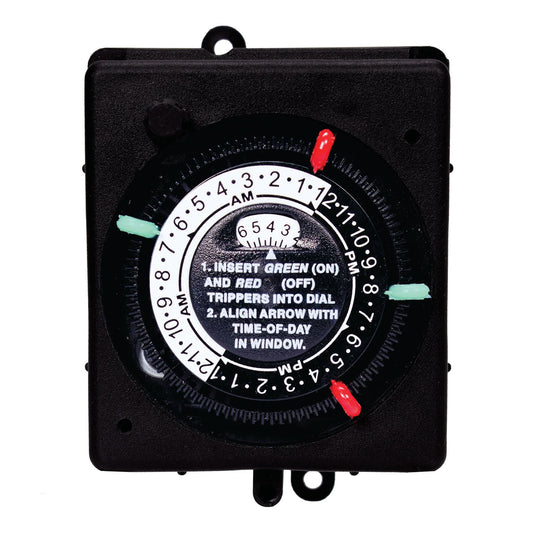 Intermatic Spst - 125V 24 Hr. Mechanical 2 On / 2 Off W/Mounting Ears  | PB913N84